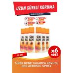 Sinkov Sivrisinek Ve Karasinek Kovucu Aerosol Deo Sprey 100 Ml 6 Adet