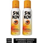 Sinkov Sivrisinek ve Karasinek Kovucu Aerosol Deo Sprey 100 ml x 2 Adet - 200 ml