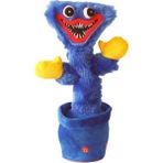 Sinley Poppy Playtime Şarkı Söyleyen ve Dans Eden Konuşan Peluş Oyuncak Hediye (Yurt Dışından) - Mavi - Krem