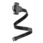 SinLoon USB 3.1 Ön Panel Başlığı Tip-C Uzatma Kablosu Tip-E 20Pin Erkek - USB-C Dişi Kablo Panel Montaj Vidası ile 10 Gbps 30cm/11.8inch