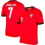Sinmm Portekiz Ronaldo Milli Takım Kırmızı Renk Yetişkin Kısa Kollu Üst Forma - XL
