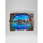 SİNOP Temalı Polyester Magnet Buzdolabı Süsü