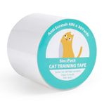 SinoPack Anti Kedi Çizik Bandı, Kedi Eğitim Bandı, Kediler için Kanepe Koruyucu, Mobilya için Kedi Çizik Caydırıcı, Çift Taraflı Bant Anti Kedi Çizilmeye Karşı Koruyucu (10 cm x 30 Yd)