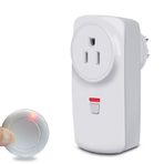 Sinoskye Atık Lavabo Üstü Anahtarı, Çöp Atma Kablosuz Anahtar - Uzaktan kumanda - Lavabo Üstünde Delme Yok - Lavabo Üstüne/Tezgah Üstüne Kablolama Yapmaz - Atık İmha Makinesi için