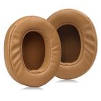 Sinowo Skullcandy Crusher Wireless, Crusher ANC/EVO için Yedek Kulak Pedleri, Hesh 3 Kablosuz Kulaklık Kulak Yastıkları, Kulaklık Kulaklıkları (Kahverengi)