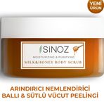 Sinoz Arındırıcı ve Nemlendirici Vücut Peelingi – Süt ve Bal