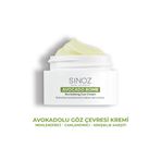 Sinoz Avokado Bomb 15 ml Nemlendirici Canlandırıcı Kırışıklık Karşıtı Göz Çevresi Bakım Kremi
