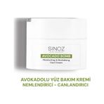 Sinoz Avokado Bomb Canlandırıcı ve Nemlendirici Yüz Bakım Kremi 50 ML