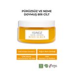 Sinoz Body Scrub 300 gr Besleyici Arındırıcı Nemlendirici Doğal Vücut Peelingi