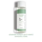 SİNOZ KOZMETİK Sinoz Gözenek Sıkılaştırıcı Arındırıcı Canlandırıcı Peeling Etkili %5Glikolik Asit İçeren Glow Tonik 200ml