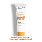 Sinoz Leke Karşıtı SPF 50+ 50 ml Yüz Güneş Kremi