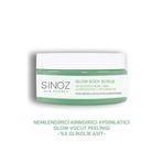 Sinoz Nemlendirici, Arındırıcı ve Aydınlatıcı Glow Vücut Peelingi %5 Glikolik Asit 200 gr