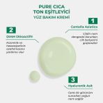 Sinoz S50 Pure Cica Anında Ton Eşitleyici Sıvı Yüz Güneş Kremi 50ML