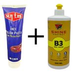 Sintaş 200gr İnce Pasta Shine Protect 500gr B3 Cila Set
