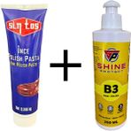 Sintaş 200gr Pasta Shine Protect 250gr B3 Cila Set