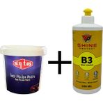 Sintaş 450gr Pasta Shine Protect 500gr B3 Cila Set