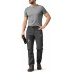 SINWEAR Erkek Kışlık Içi Polar Su Itici Rüzgar Geçirmez Outdoor Softshell Pantolon - Füme - XL