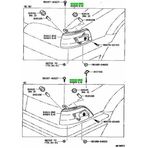 Sınyal Lambası Sag Japon Corolla (E9) 1.3:1.6 88-92 (Oem No: 81610-12390)