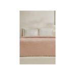 Sion Çift Kişilik Sonil Battaniye Pudra - Pembe - 200 x 220 cm