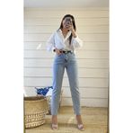 sion jeans Julia Milano Clara Mary T Estonya Mavi Kar Yıkama Mom Boyfriend Jean Kadın (NEW)