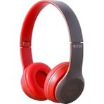 Sior Blt-25 Kablosuz Yüksek Ses Kaliteli Bluetooth Kulaklık - Kırmızı