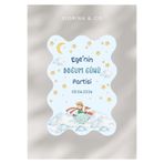 Siorina Co & Event Küçük Prens Konseptli Doğum Günü Davetiye Kartı Birhday Card -2 Adet