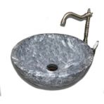 Sipahi Marble Bursa Siyah Mermer Çanak Lavabo