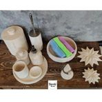 Sipahi Marble Traverten 11 Parça Lüks Banyo Seti