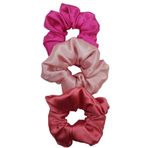 sipariş vakti Saten Saç Tokası Scrunchie Toka 3 Adet (Karışık5)