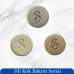 Sipea 3'lü Kök Bakım Katı Şampuan Serisi/Kepek-Yağlı-Saç Dökülmesi/Kadın-Erkek Şampuan