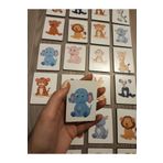 Sipylum Ahşap Zeka Kartları Eşleştirme Oyunu Ahşap PuzzleOyuncak (Sevimli Hayvanlar)