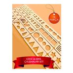 Sipylum Çocuk Montessori - El Kası Geliştirme Ve Çizgi, Sayı Ve Şekil Çalışmaları Seti 450965168794