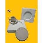 Sır Ayaklı Daire Tabak Kalıbı - Genişlik:15cm Yükseklik:18mm
