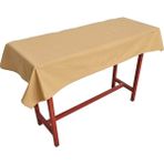 Sıra Örtüsü Pamuklu Krem Rengi (40 x 120 cm Ölçülerindeki Sıralar Için) - 1 Adet