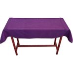 Sıra Örtüsü Pamuklu Lila (40 x 110 cm Ölçülerindeki Sıralar Için) - 1 Adet