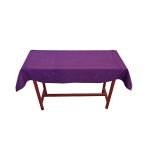 Sıra Örtüsü Pamuklu Lila (40 X 110 Cm Ölçülerindeki Sıralar İçin)