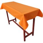 Sıra Örtüsü Pamuklu Turuncu (40 x 120 cm Ölçülerindeki Sıralar Için) - 1 Adet
