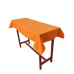 Sıra Örtüsü Pamuklu Turuncu (40 X 120 Cm Ölçülerindeki Sıralar İçin)
