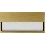 Sıradışı Reklam Yaka Kartı Isimlik Özel Logo Baskılı 5 Adet - GOLD - MIKNATISLI