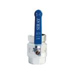 Siray PN10 Tam Geçişli Küresel Vana Ts En 13828 - 2 1/2" - Krom