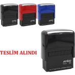 Sırdaş 911 Hazır Kaşe ( Teslim Alındı ) Kırmızı Mürekkep