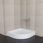 Sırduş 130x130x16 cm Oval Panelli Duş Teknesi