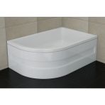 Sırduş Sırduş ASİMETRİK Mini Küvet 120 x 90 x 44 Sağ Sırduş Duşakabinsiz - 120 x 90 x 44 cm