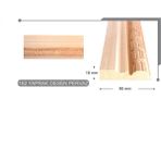 Şirin 162 Yaprak Desen Pervaz mm - 18x90
