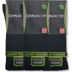Şirin 3'Lü Paket Bambu Diabetik Erkek Şeker Çorabı Lacivert 40-44