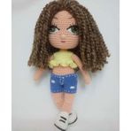 Şirin Ahu Bebek Amigurumi Oyuncak