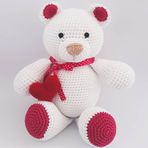 Şirin Ayı Amigurumi Organik Oyuncak