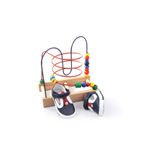 Şirin Bebe 3132 Ortopedik Erkek Bebek İlk Adım Ayakkabı Sandalet Lacivert-Bordo 21
