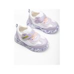 Şirin Bebe Şirinbebe Ortopedik Kız Bebek İlk Adım Spor Ayakkabı Lila Cırtlı Anorak Malzeme-3711 Lila