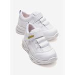 Şirin Bebe Unisex Çocuk Beyaz Günlük Işıklı Spor Ayakkabı Bebe
